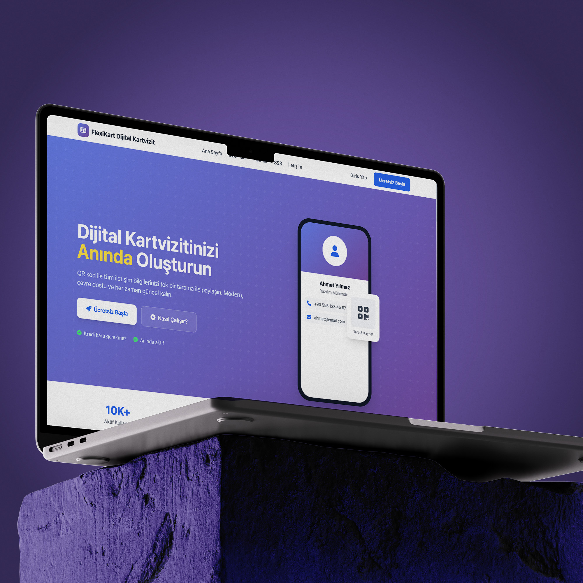 Dijital QR Kartvizit