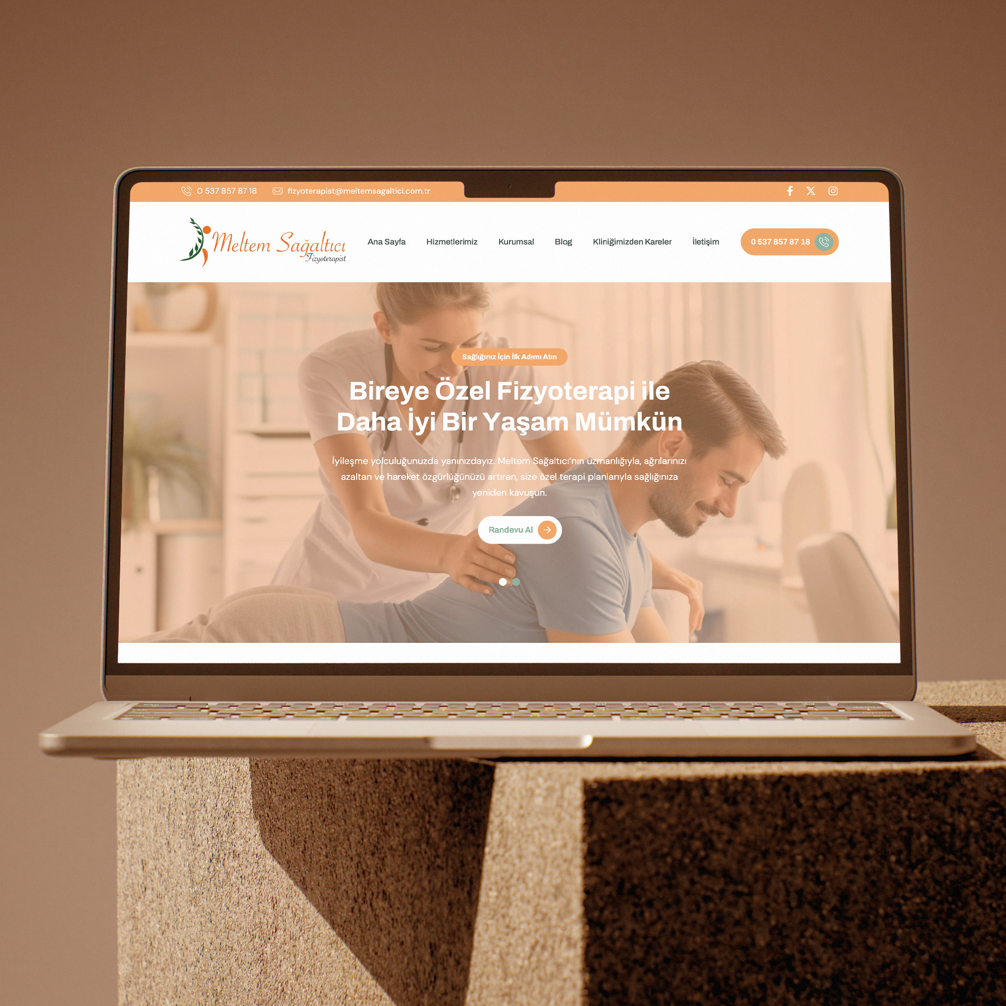 Fizyoterapist Meltem Sağaltıcı